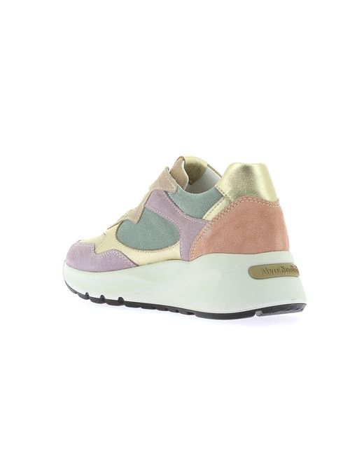 sneakers donna in camoscio lilla NERO GIARDINI | E306412D603